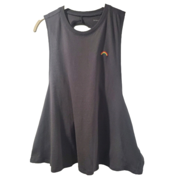 SPIRITUAL Gangster Light Surplice Back Swing Tank Womens Large - Picture 10 of 11